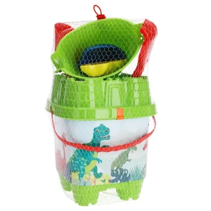 Secchiello giocattolo per bambini completo di giochi da spiaggia